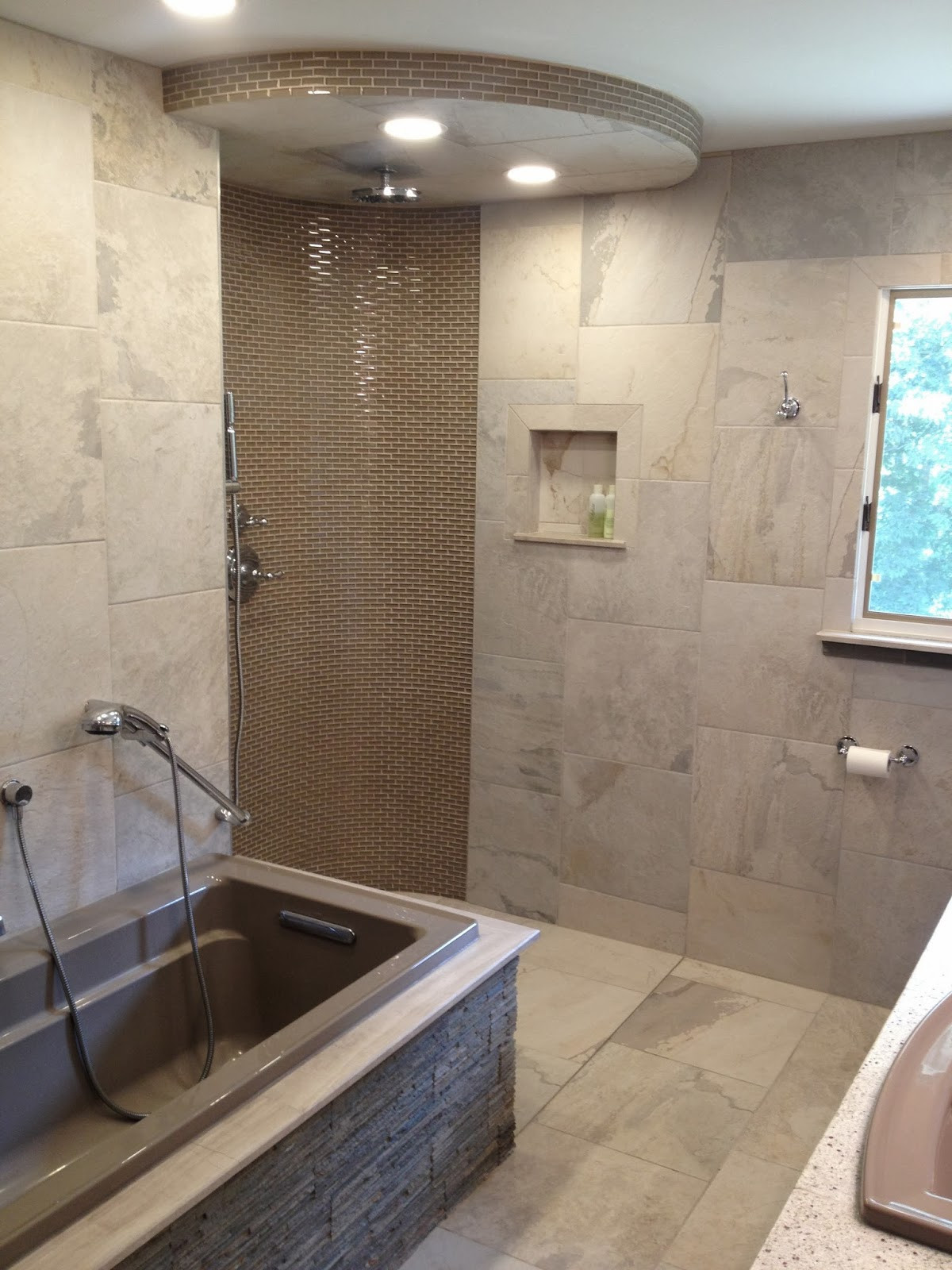 Open Shower Bathroom
 Gentle Bath Blog 5 Popular Trends in Bath Designs 2014