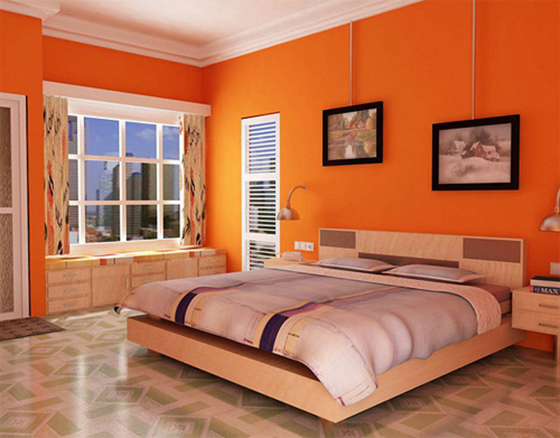 Orange Bedroom Wall Elegant 10 Most attractive Paint Colors for Your Bedrooms