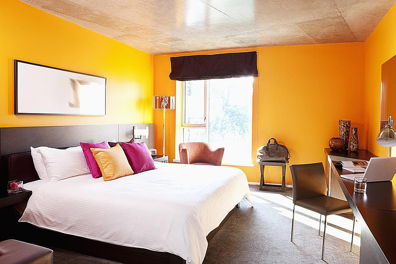 Orange Bedroom Wall
 Orange Bedroom Ideas Find Great Tips and Advice