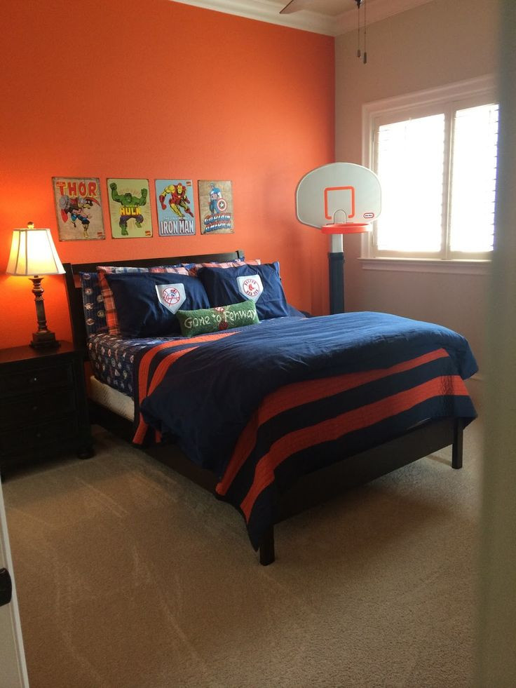 Orange Bedroom Wall
 Friday Favorites