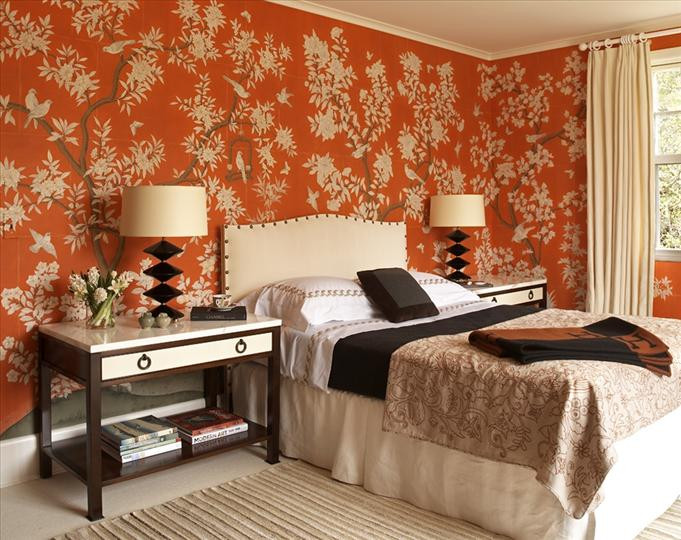 Orange Bedroom Wall
 Interior Design – Decorating in Luscious Orange – Home And