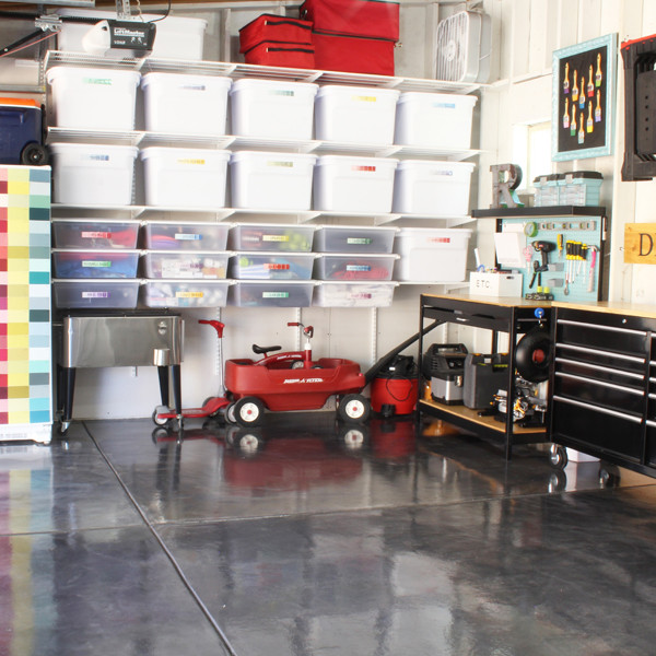 Organize Garage Workshop
 Brilliant Ways to Organize the Garage Blue i Style