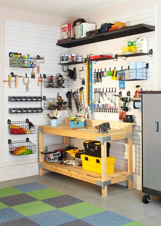 Organize Garage Workshop
 Tips to Organize your Garage in time for Father s Day