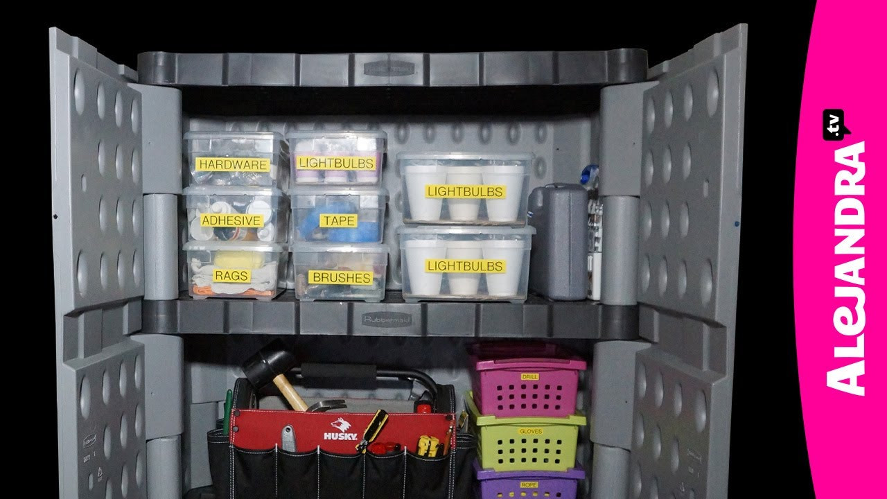 Organize My Garage
 How to Organize Garage Tools & Hardware