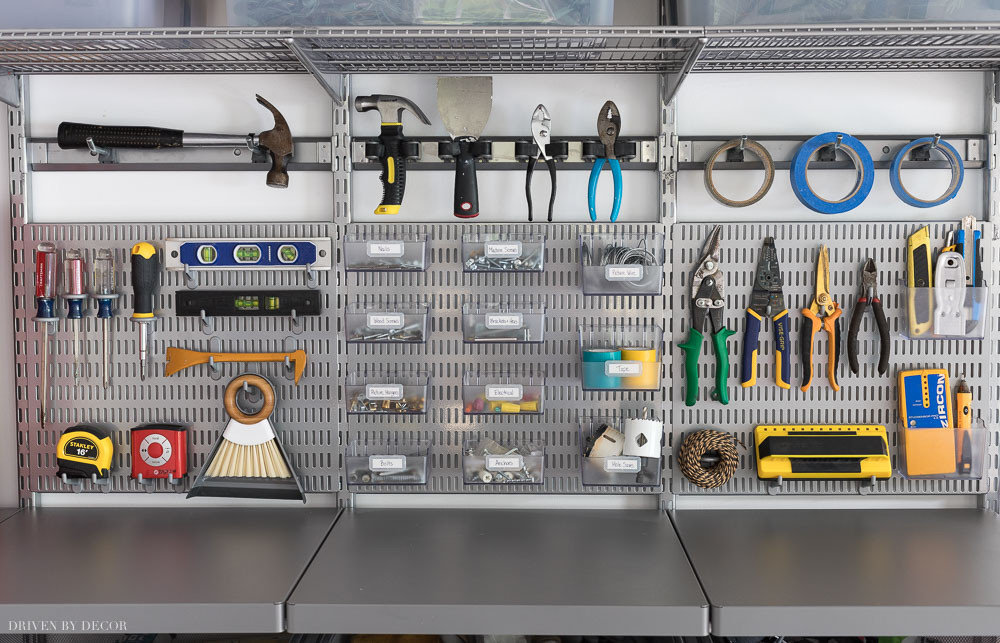 Organize Tools In Garage
 Garage Organization Tackling Our Crazy Mess of a Garage