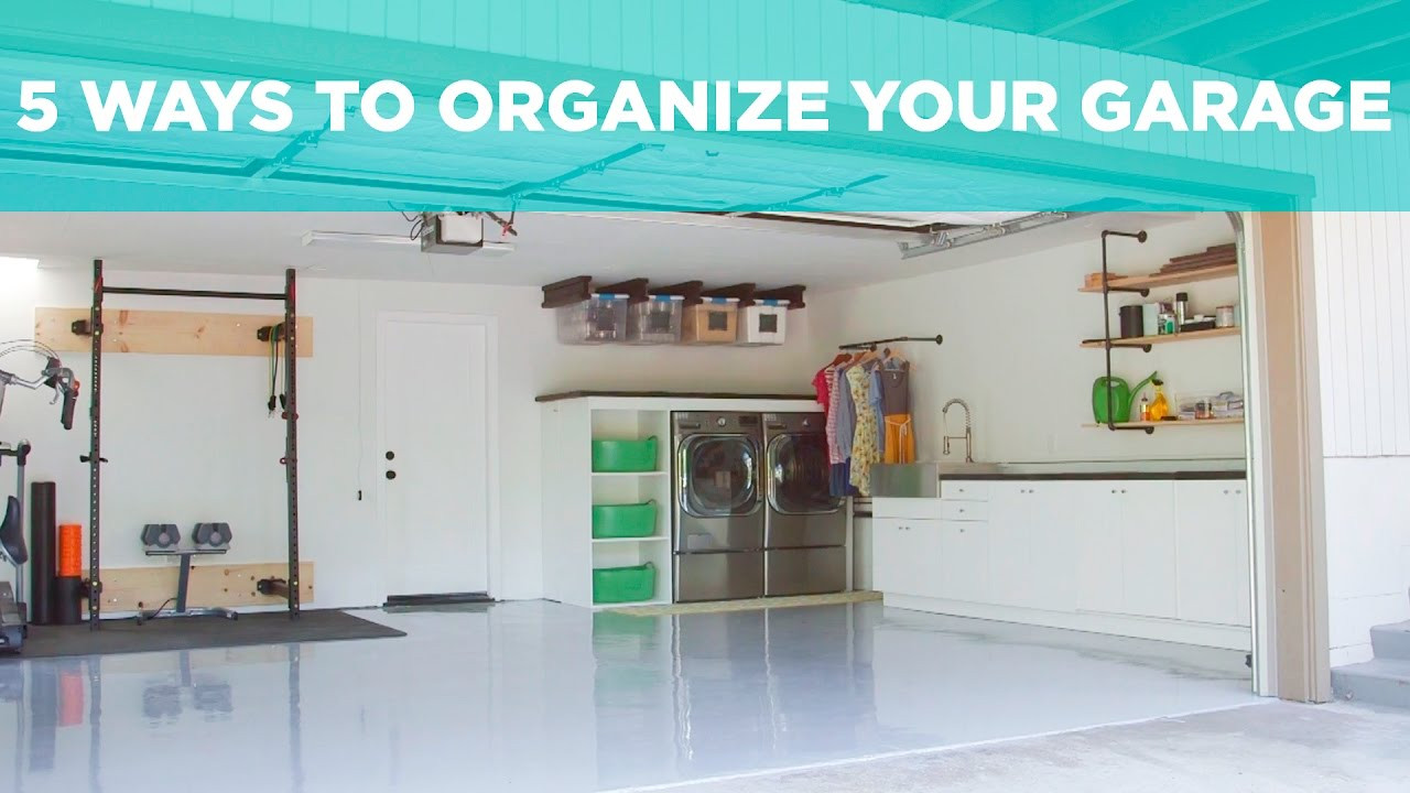 Organize Your Garage
 5 Ways to Organize Your Garage