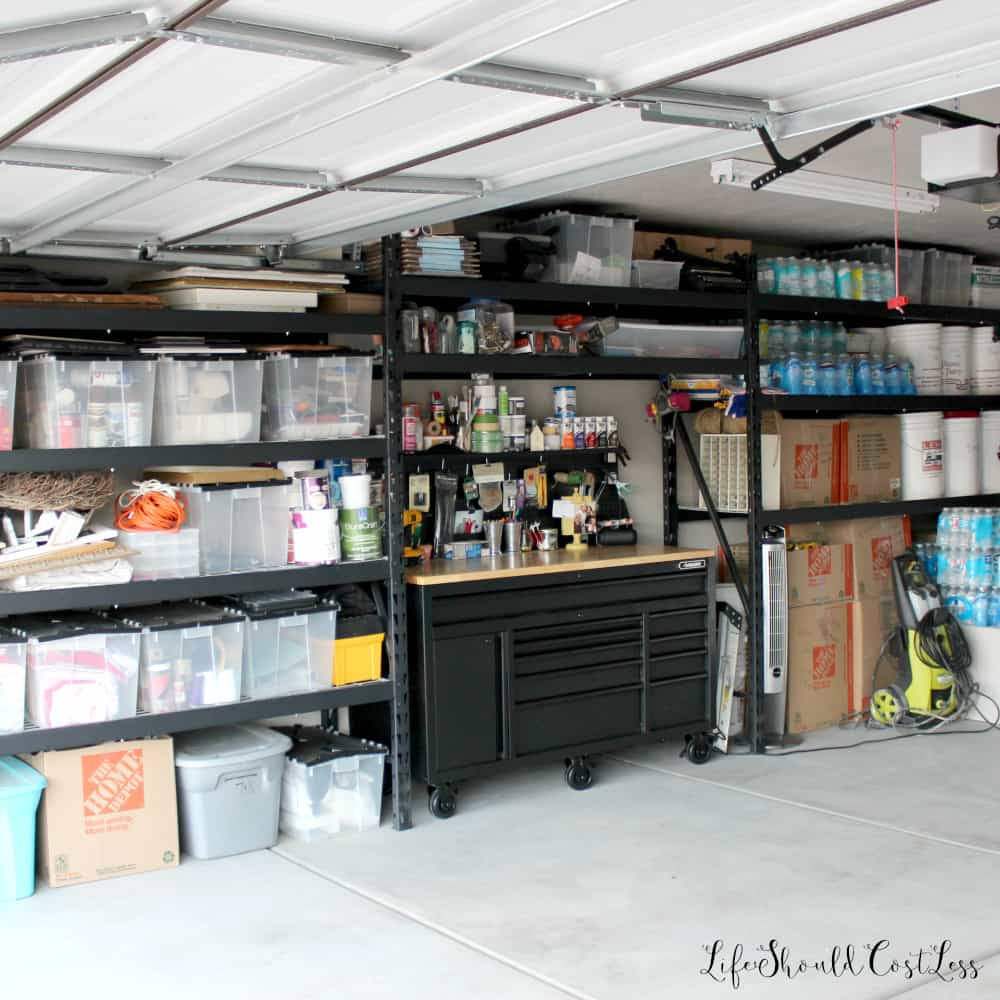 Organized Garage Images
 Garage Organization Reveal Life Should Cost Less