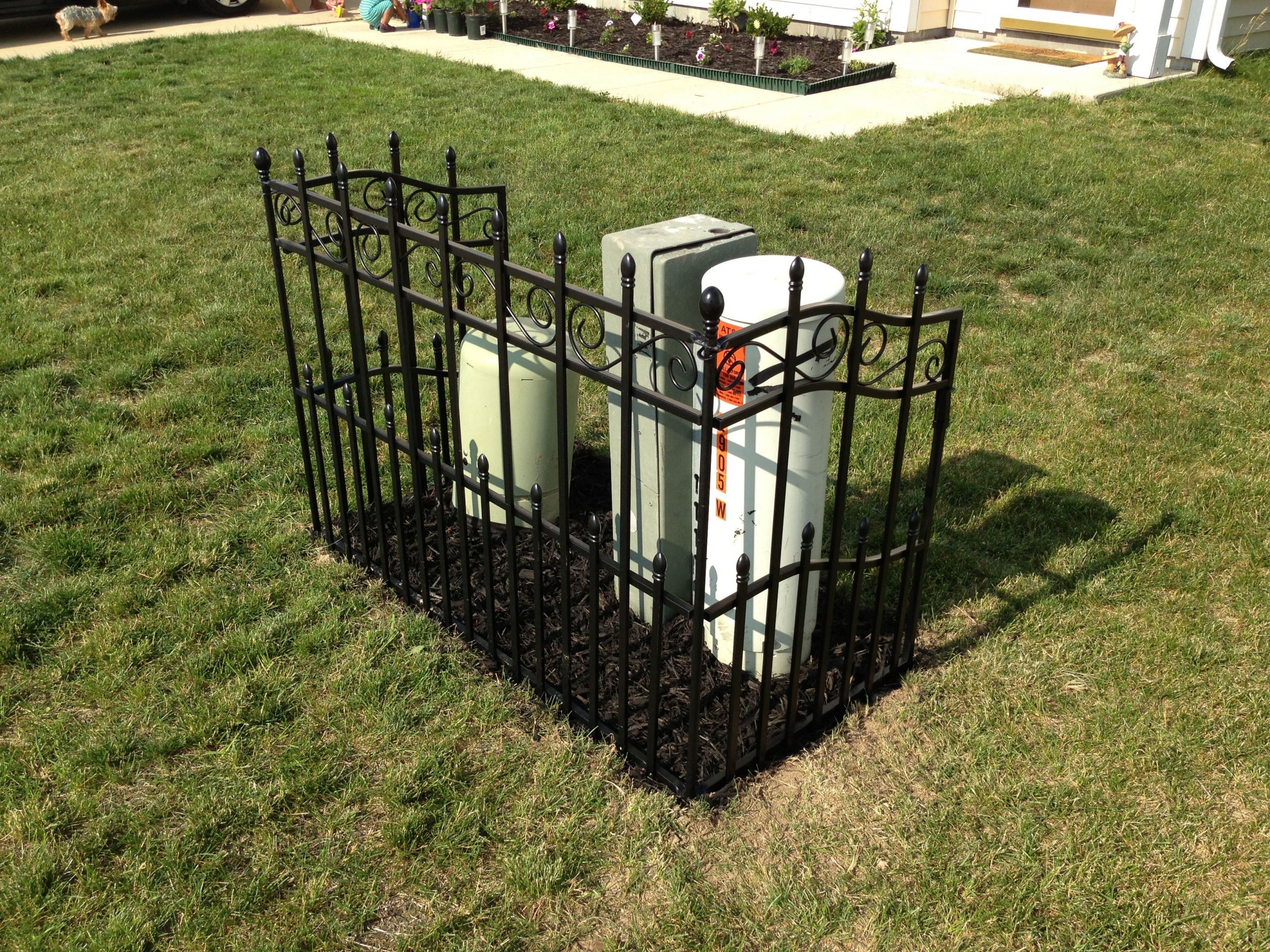 Outdoor Electrical Box Covers Landscaping
 Electric box cover up