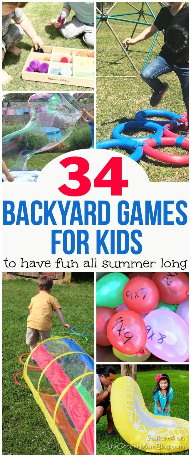 Outdoor Games For Kids
 34 Outdoor Games for Kids to Keep Em Busy All Summer Long