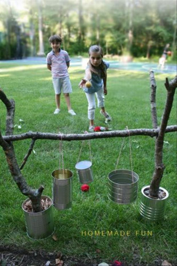 Outdoor Games For Kids
 Simple Outdoor Ideas That Are Borderline Genius 25 Pics