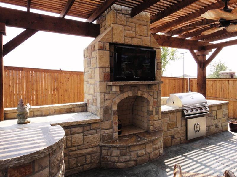 Outdoor Kitchen And Fireplace Ideas
 47 Amazing Outdoor Kitchen Designs and Ideas Interior