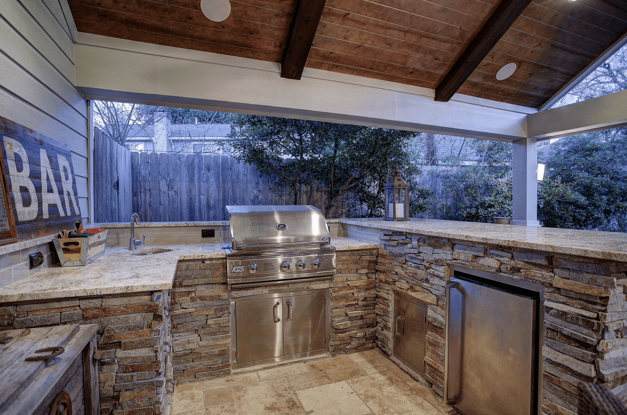 Outdoor Kitchen And Patio
 largest kitchen Texas Custom Patios