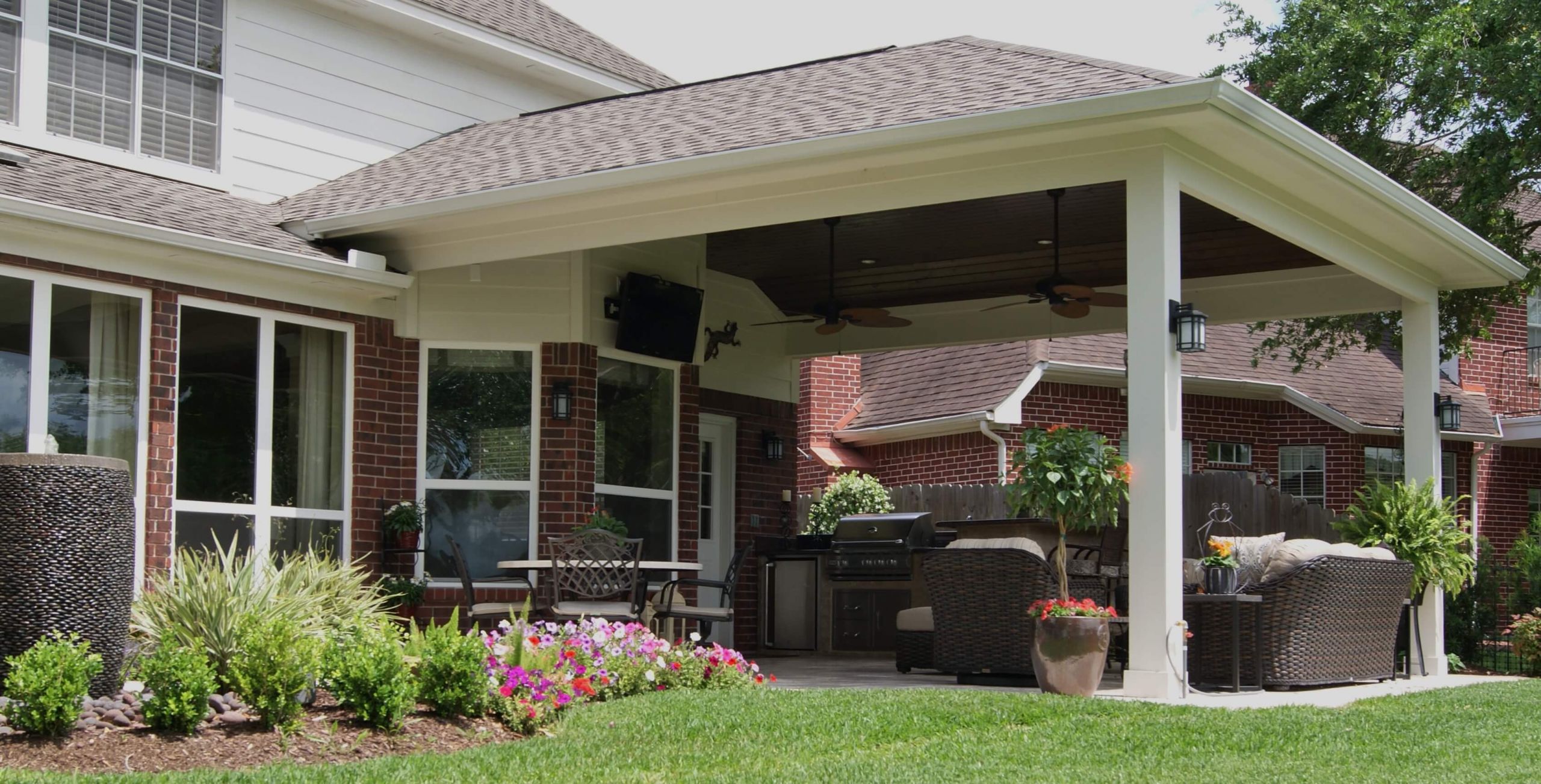 Outdoor Kitchen And Patio
 Outdoor Kitchen Slate Patio Backyard – recognizealeader