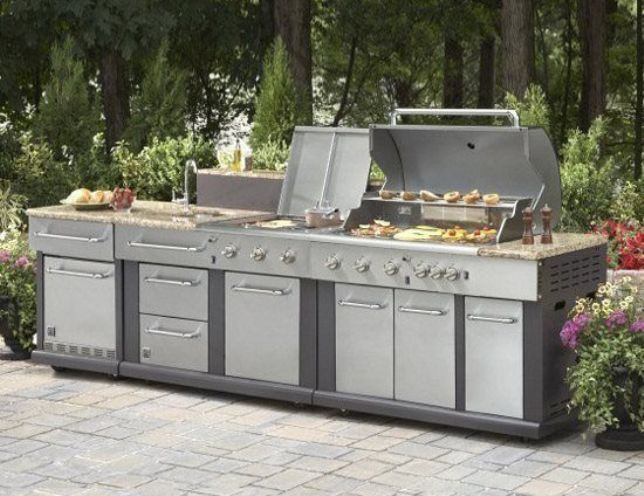 Outdoor Kitchen Cabinets Lowes
 outdoor kitchen kits lowes Dengan gambar