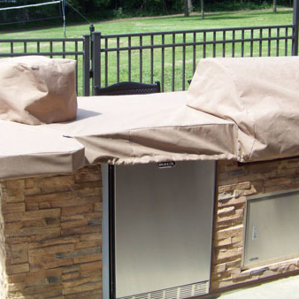 Outdoor Kitchen Covers
 Aurora Canvas Custom Covers