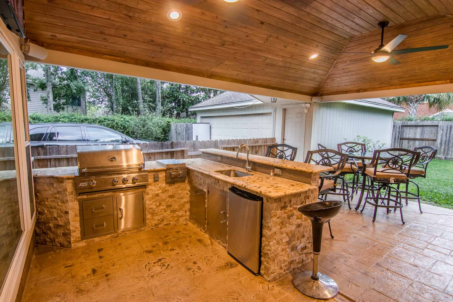 Outdoor Kitchen Covers
 Outdoor Kitchens HHI Patio Covers Houston