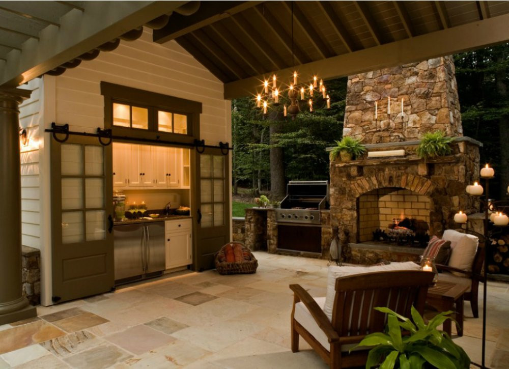 Outdoor Kitchen Designs With Fireplace
 Outdoor Kitchen Ideas 10 Designs to Copy Bob Vila