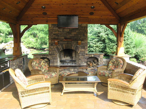 Outdoor Kitchen Designs With Fireplace
 Best Interior Design House