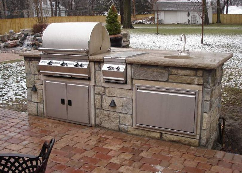 Outdoor Kitchen Island With Sink
 Outdoor Kitchens Projects