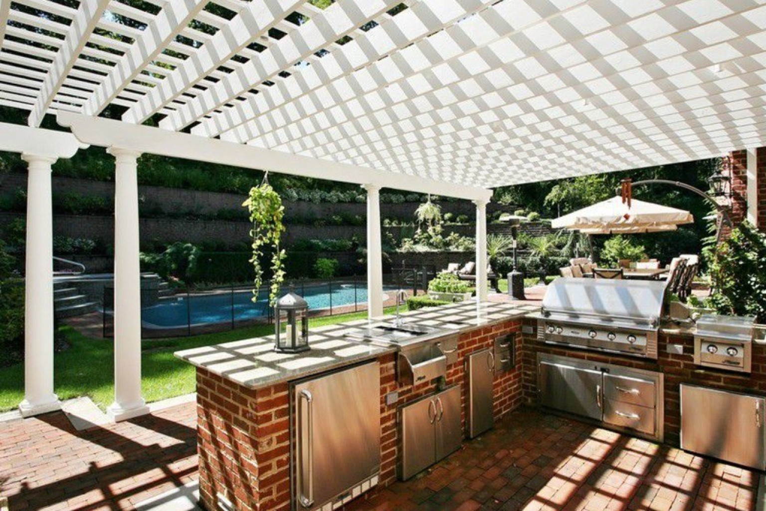 Outdoor Kitchen Patio Designs
 14 Incredible Outdoor Kitchens That Go Way Beyond Grills