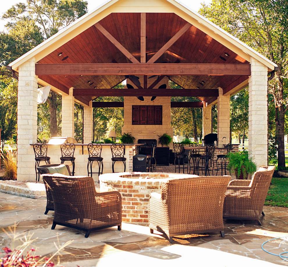 Outdoor Kitchen With Fireplace Designs
 Spring Prep 101 Creating an Outdoor Kitchen