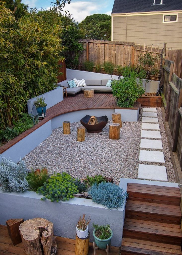 Outdoor Landscape Backyard
 30 Perfect Small Backyard & Garden Design Ideas Page 21