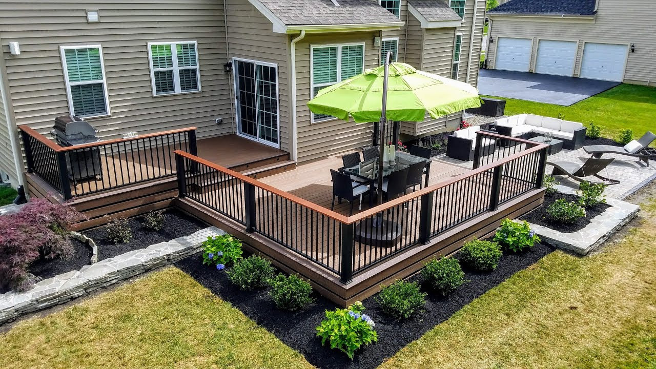 Outdoor Landscape Deck Best Of Full Backyard Renovation Deck Patio and Landscaping