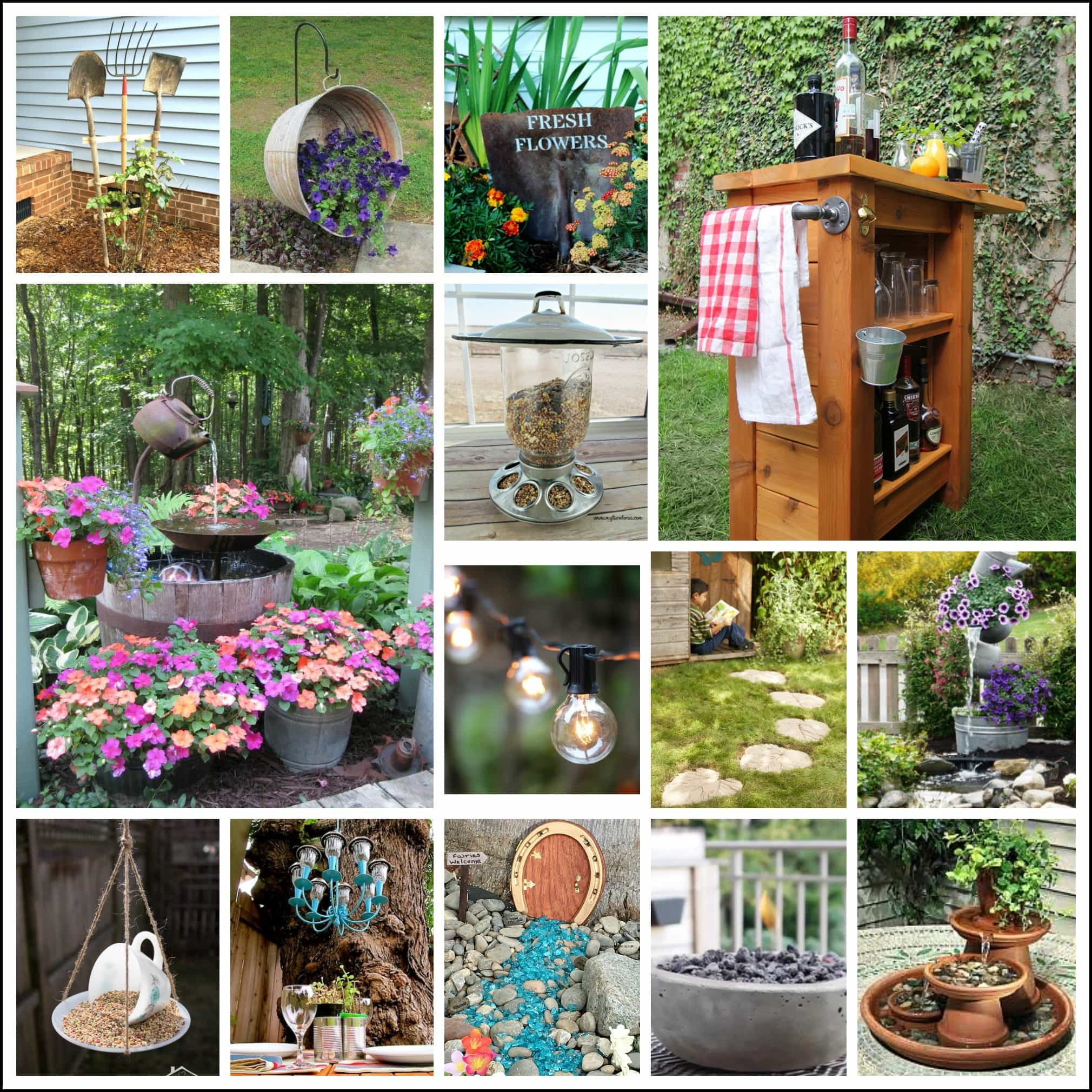 Outdoor Landscape Diy
 23 Best DIY Backyard Projects and Garden Ideas My Turn