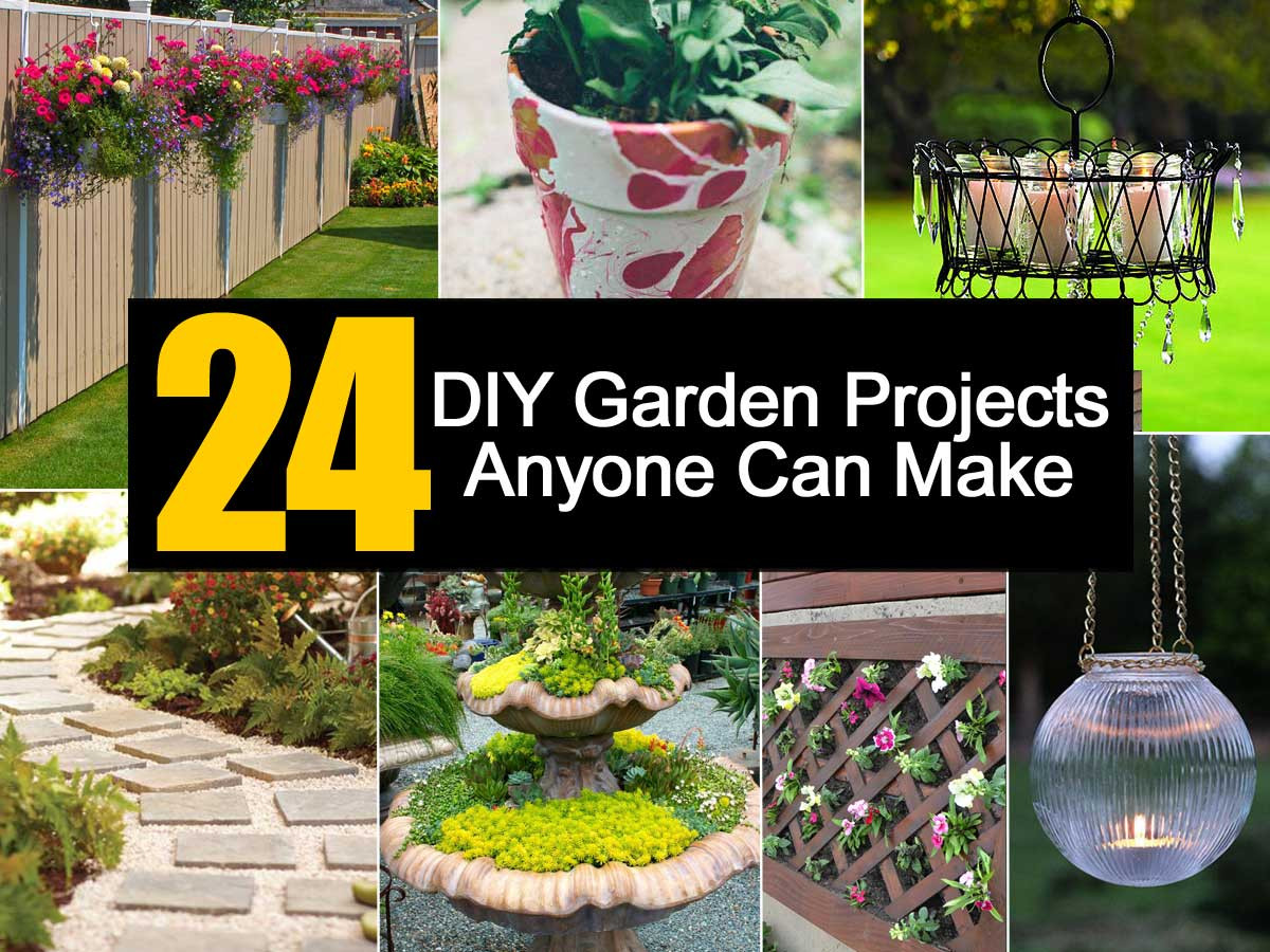 Outdoor Landscape Diy
 24 DIY Garden Projects Anyone Can Make