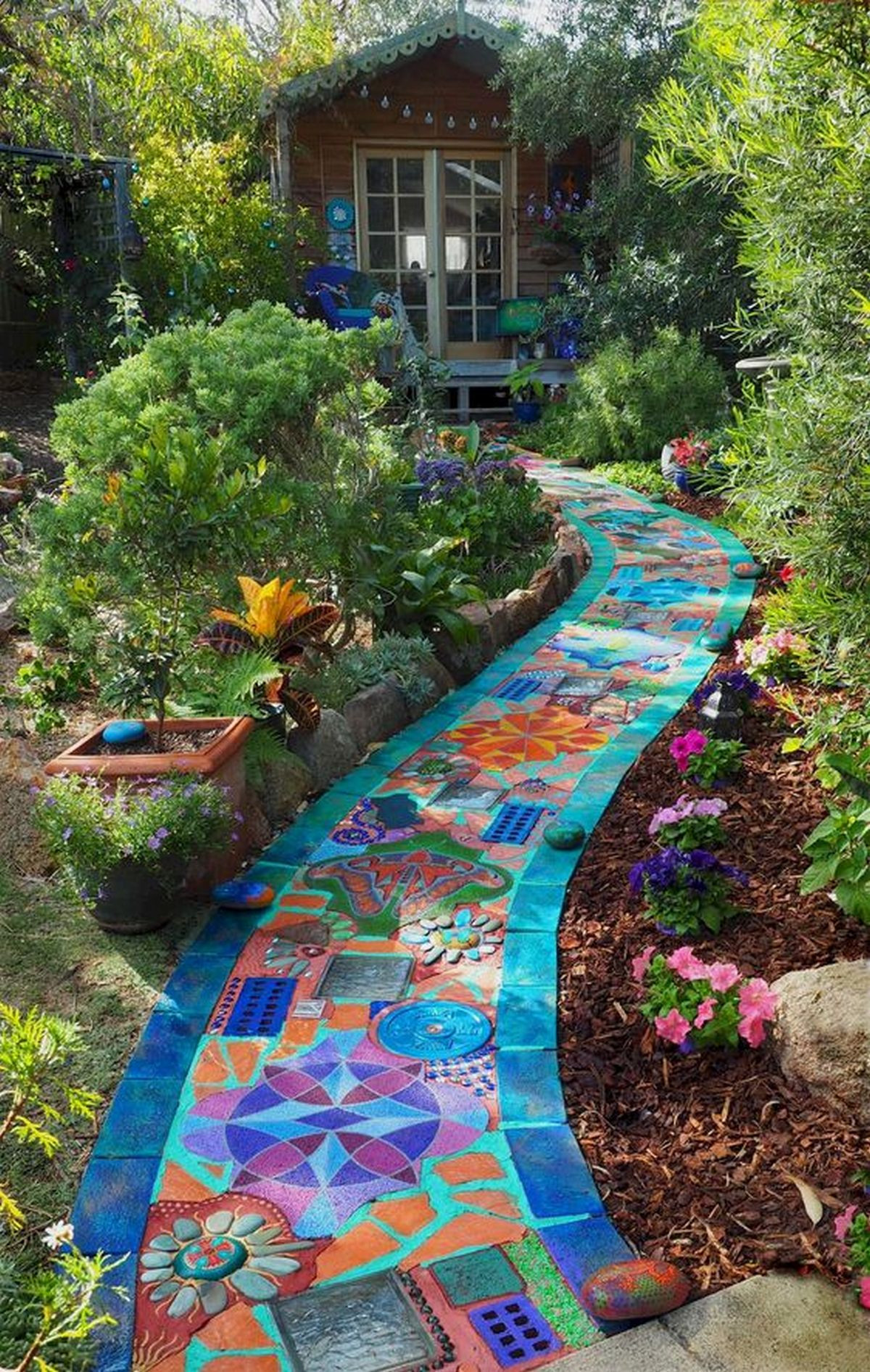 Outdoor Landscape Ideas
 Mosaic Garden Path Ideas – The garden