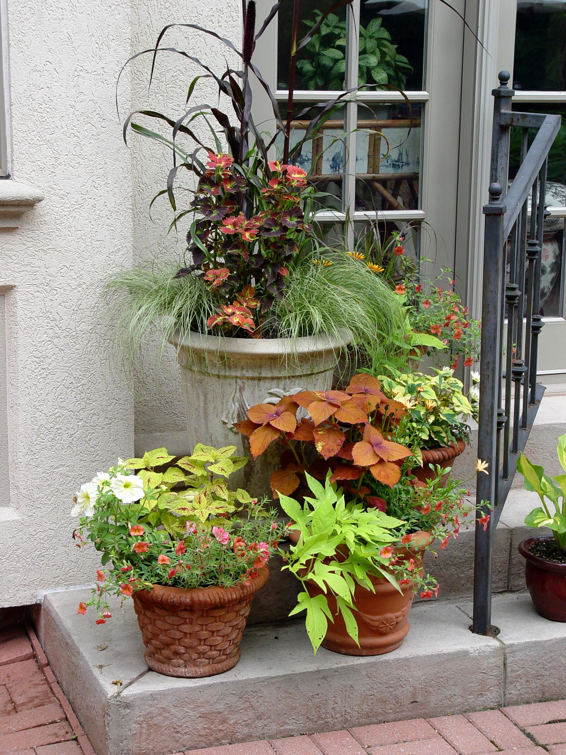 Outdoor Landscape Pots
 Garden Housecalls 8 Creative Ways to Pot Garden