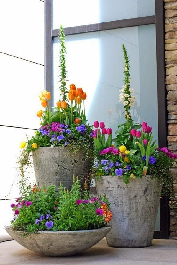 Outdoor Landscape Pots
 40 Creative Garden Container Ideas and Plant Pots