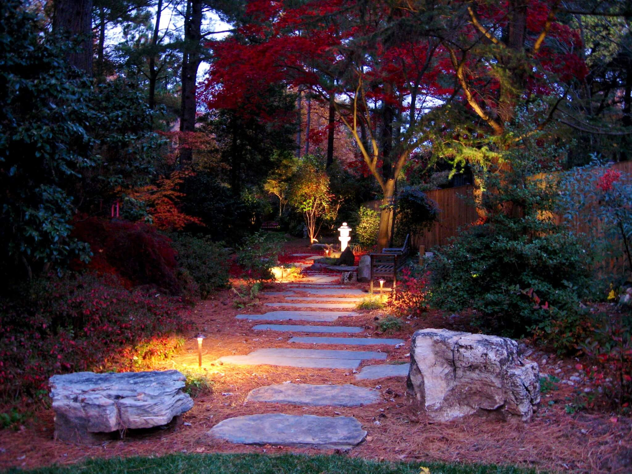 Outdoor Landscape Trees
 Deck Patio & Walkway Lighting Gallery – Outdoor Lighting