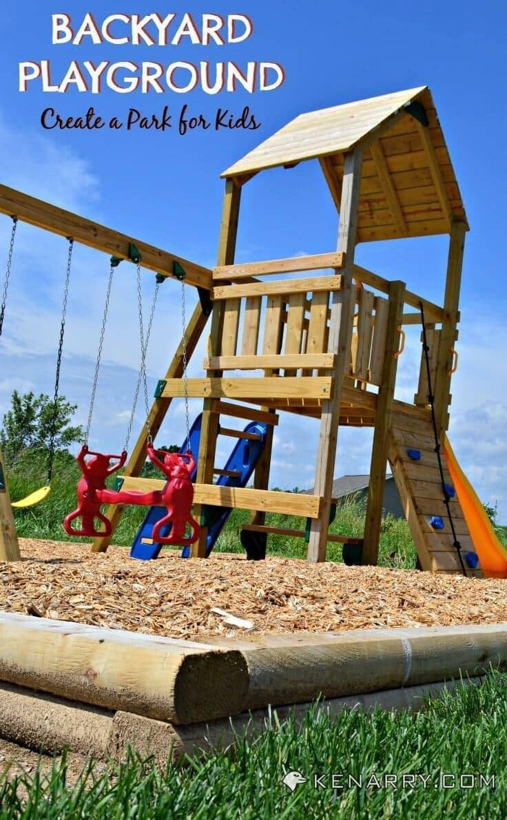 Outdoor Playground For Kids
 DIY Backyard Playground How to Create a Park for Kids