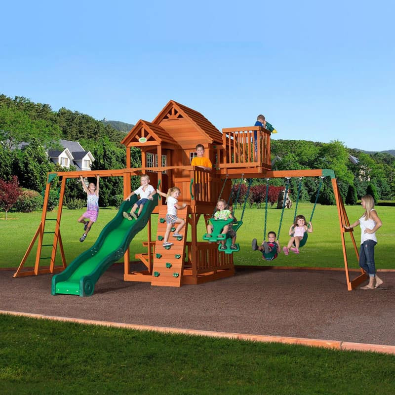 Outdoor Playground For Kids
 Backyard Playground and Swing Sets Ideas Backyard Play