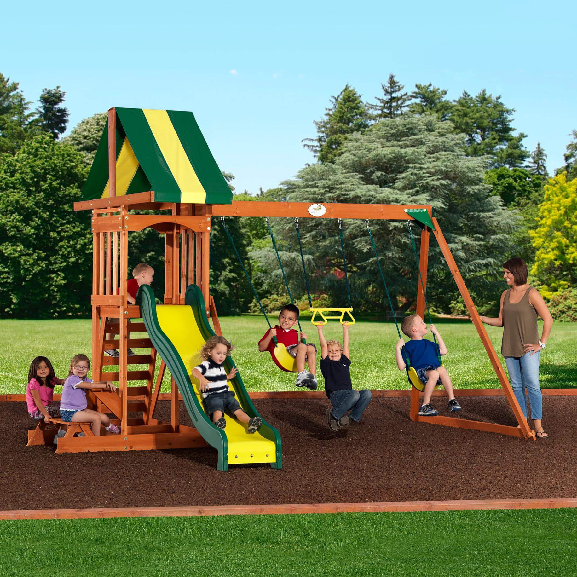 Outdoor Playground For Kids
 Best 35 Kids Home Playground Ideas AllstateLogHomes
