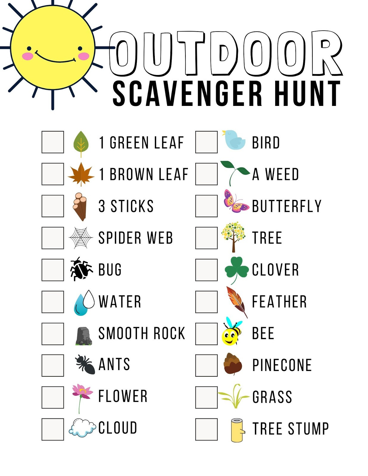 Outdoor Scavenger Hunt For Kids
 10 of the Best Scavenger Hunt Ideas for Family Fun with