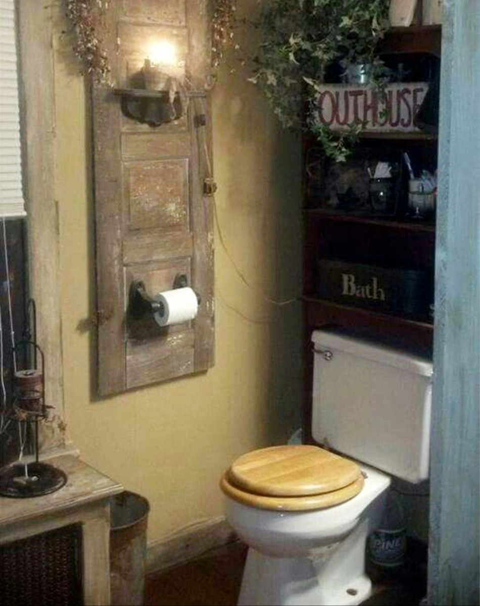 Outhouse Bathroom Decor Awesome Country Outhouse Bathroom Decorating Ideas • Outhouse