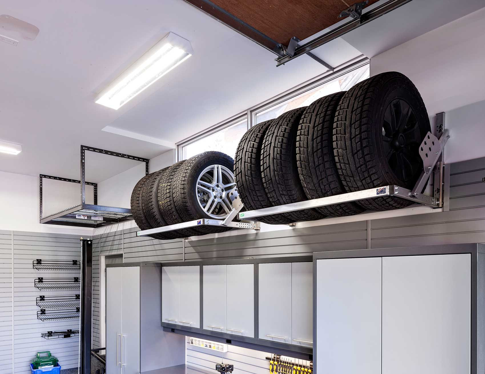 Overhead Garage Organization
 How To Utilize Your Underused Garage Overhead Storage Space