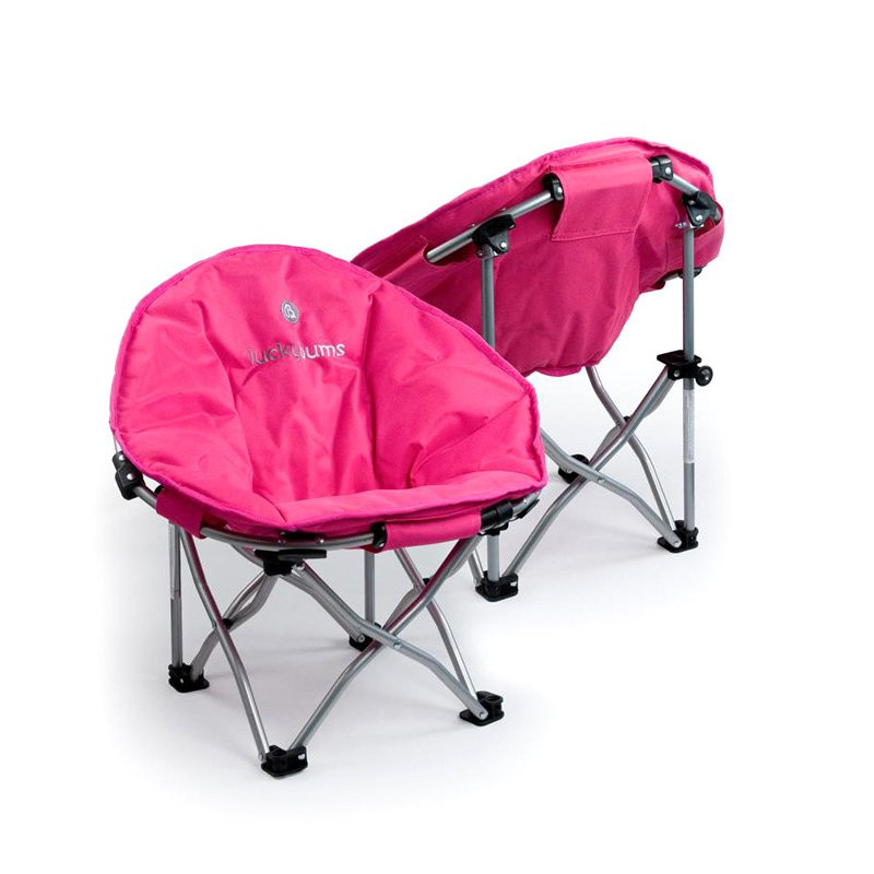 Oversized Kids Chair
 Lucky Bums Moon Chair Pink Medium Kids Outdoor