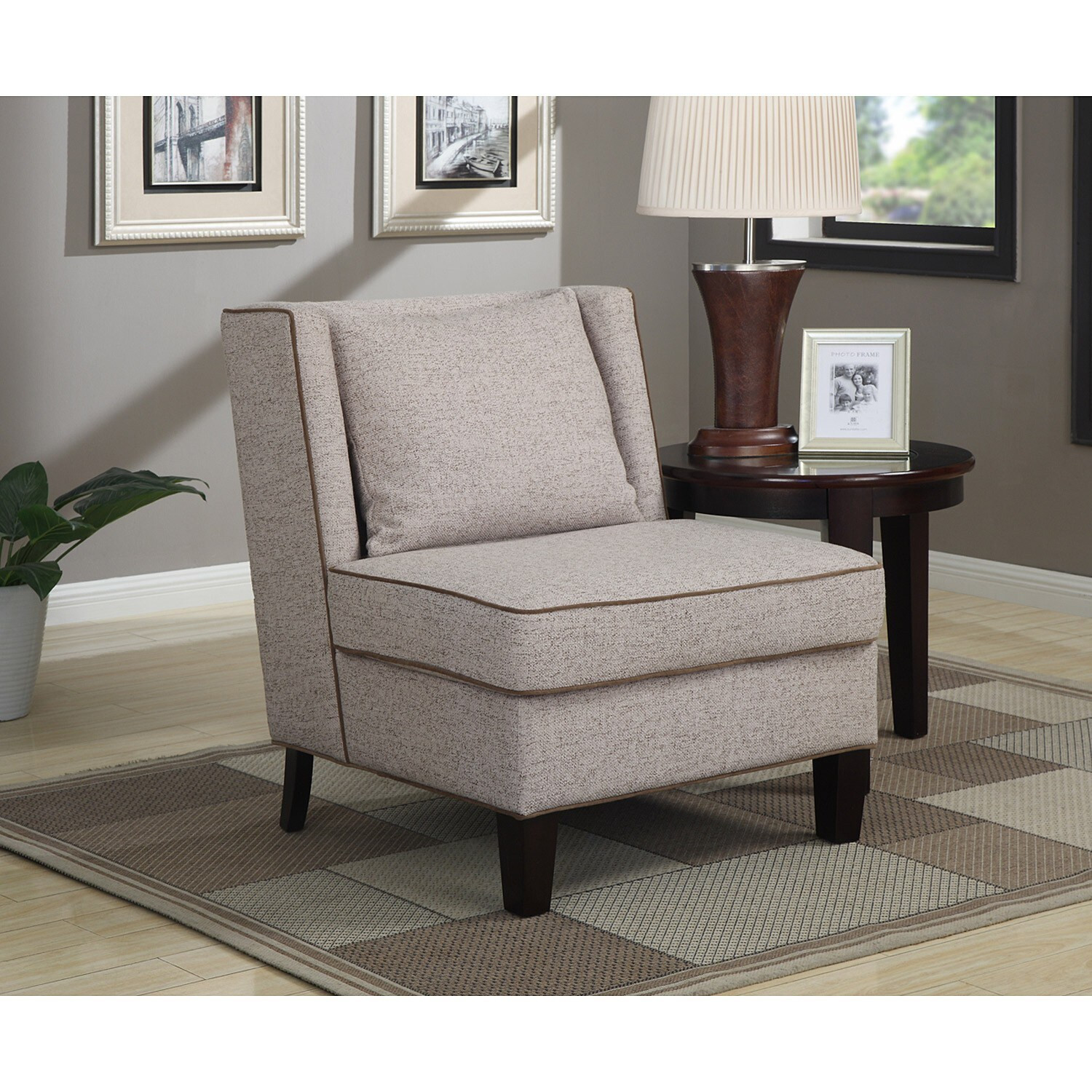 Overstock Living Room Chairs
 Dexter Trinity Stone Armless Chair Overstock™ Shopping