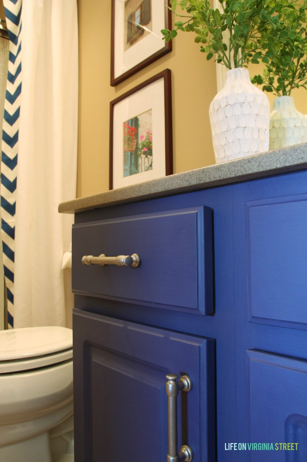 Paint Bathroom Cabinets
 Bathroom Vanity Makeover Using Country Chic Paint Life