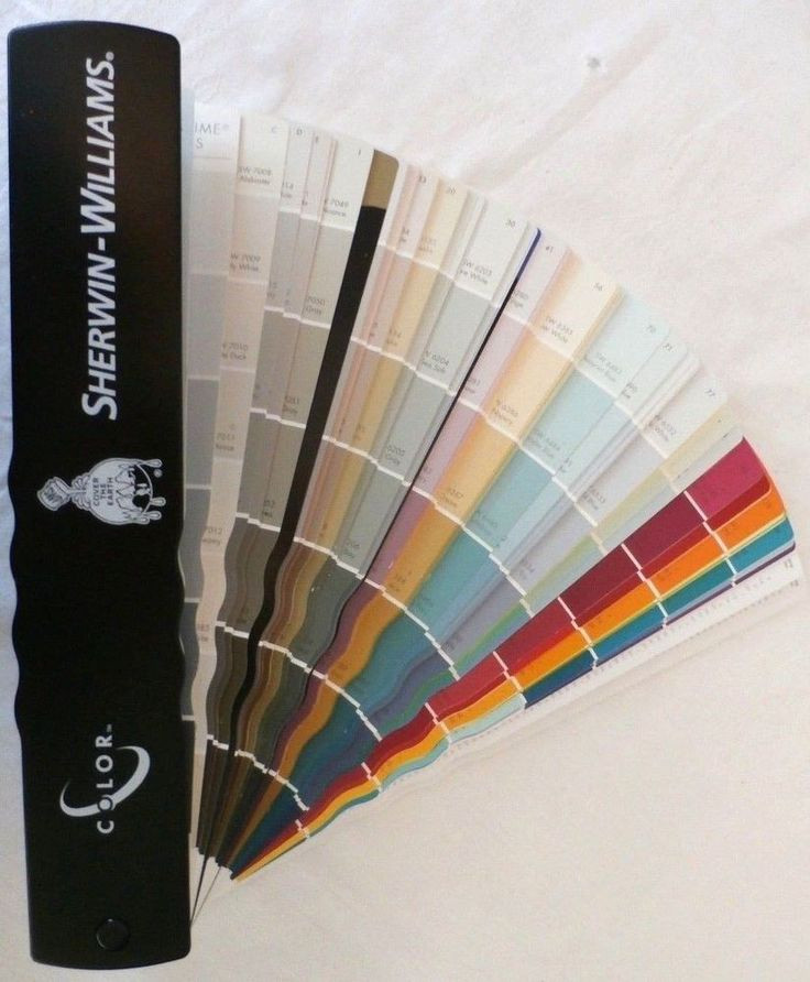 Paint Color Fan Deck
 Sherwin Williams Paint Color Samples Professional Fan Deck