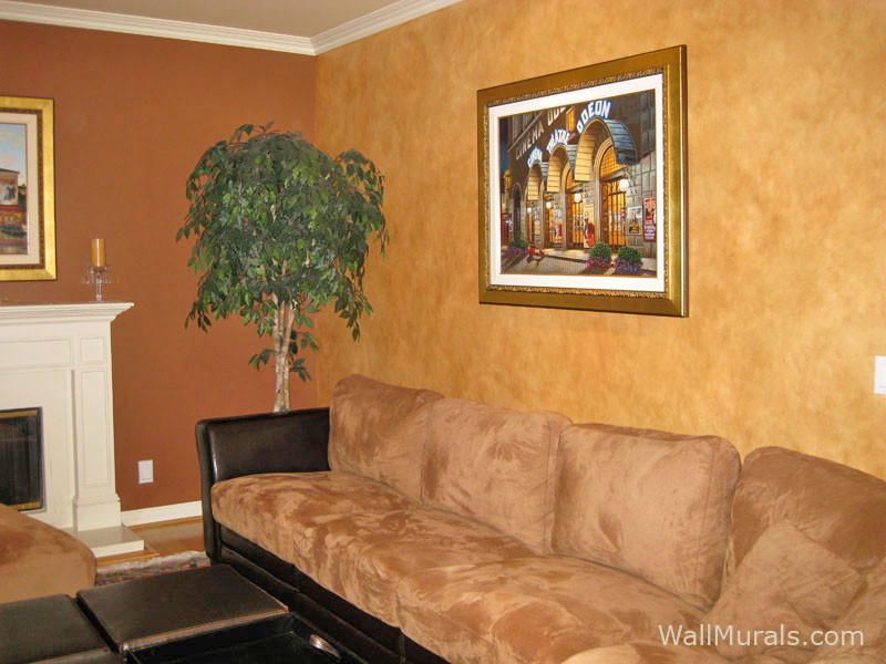 Paint Finish For Living Room
 FAUX Finish Painting Examples Wall Treatments