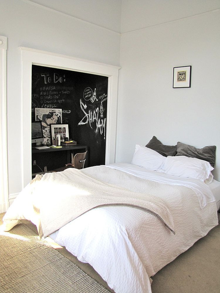 Paintings For Bedroom
 35 Bedrooms That Revel in the Beauty of Chalkboard Paint