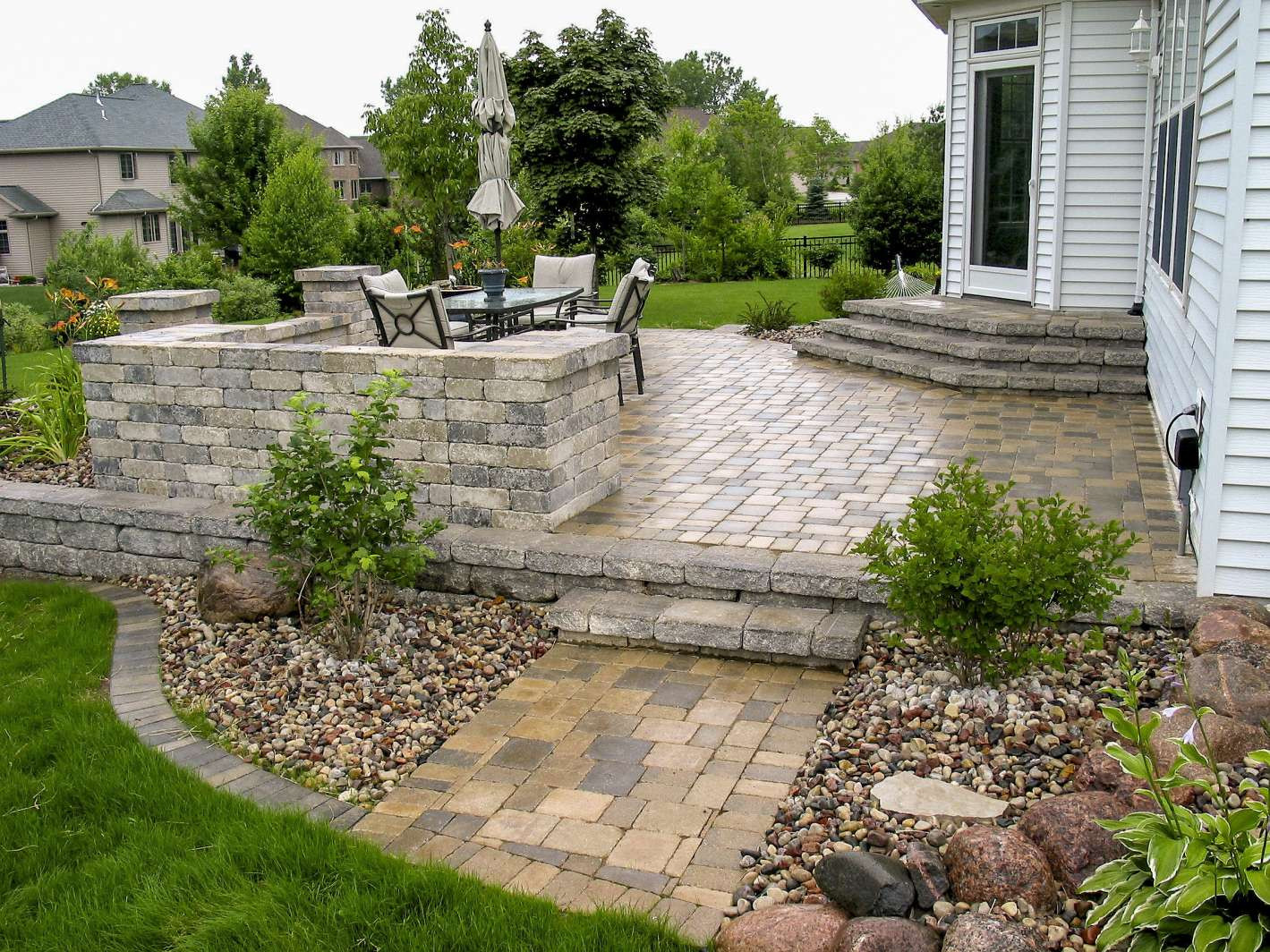 Patio And Landscaping
 Landscaping Design of Patios Walkways and Paths in