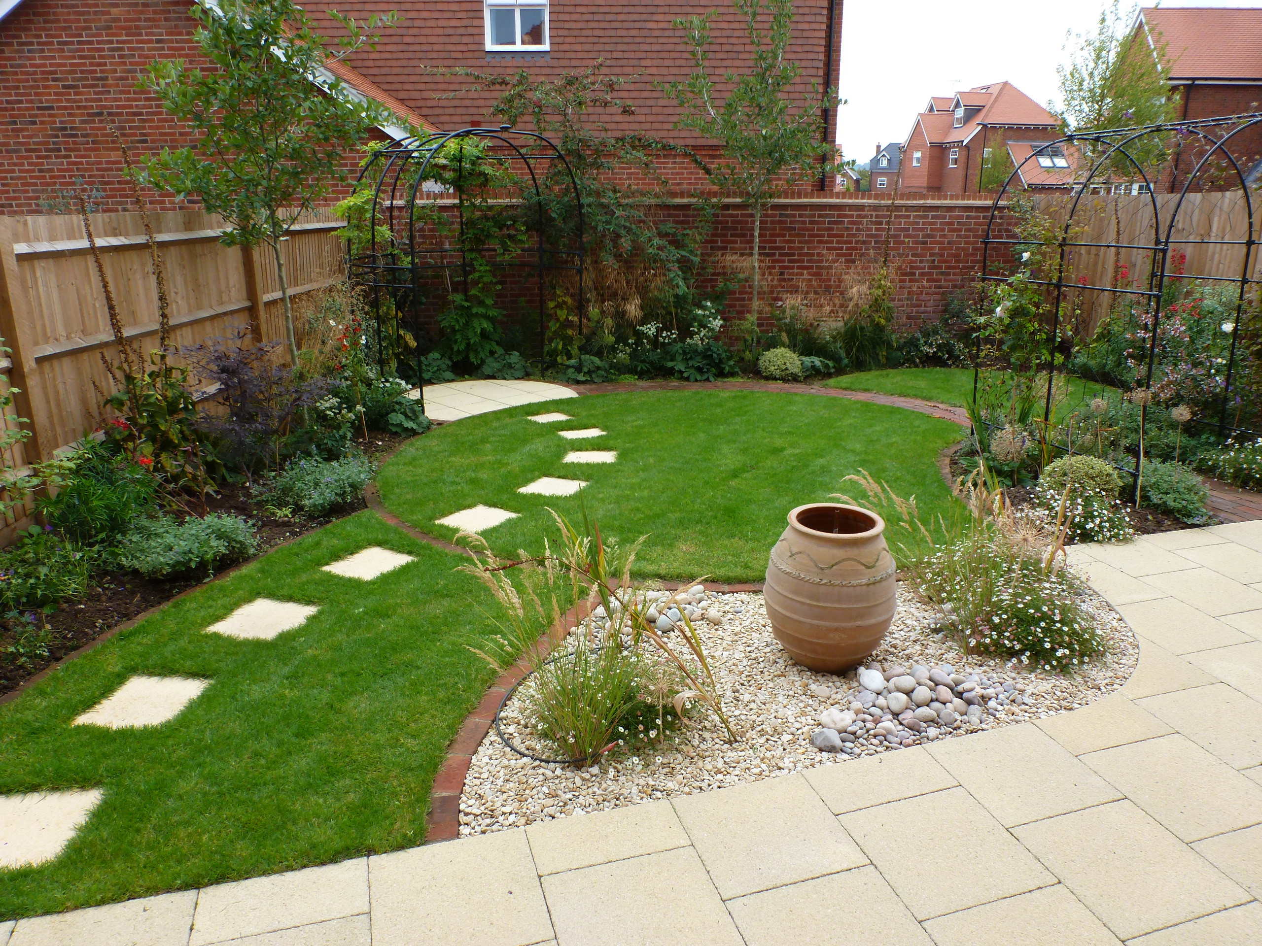 Patio Landscaping Designs
 A selection of small garden designs that we ve pleted