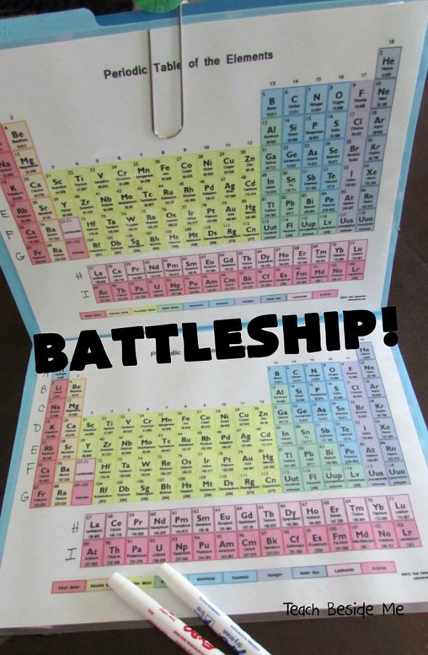 Periodic Table For Kids
 Mother Makes Periodic Table Battleship Game To Teach Her