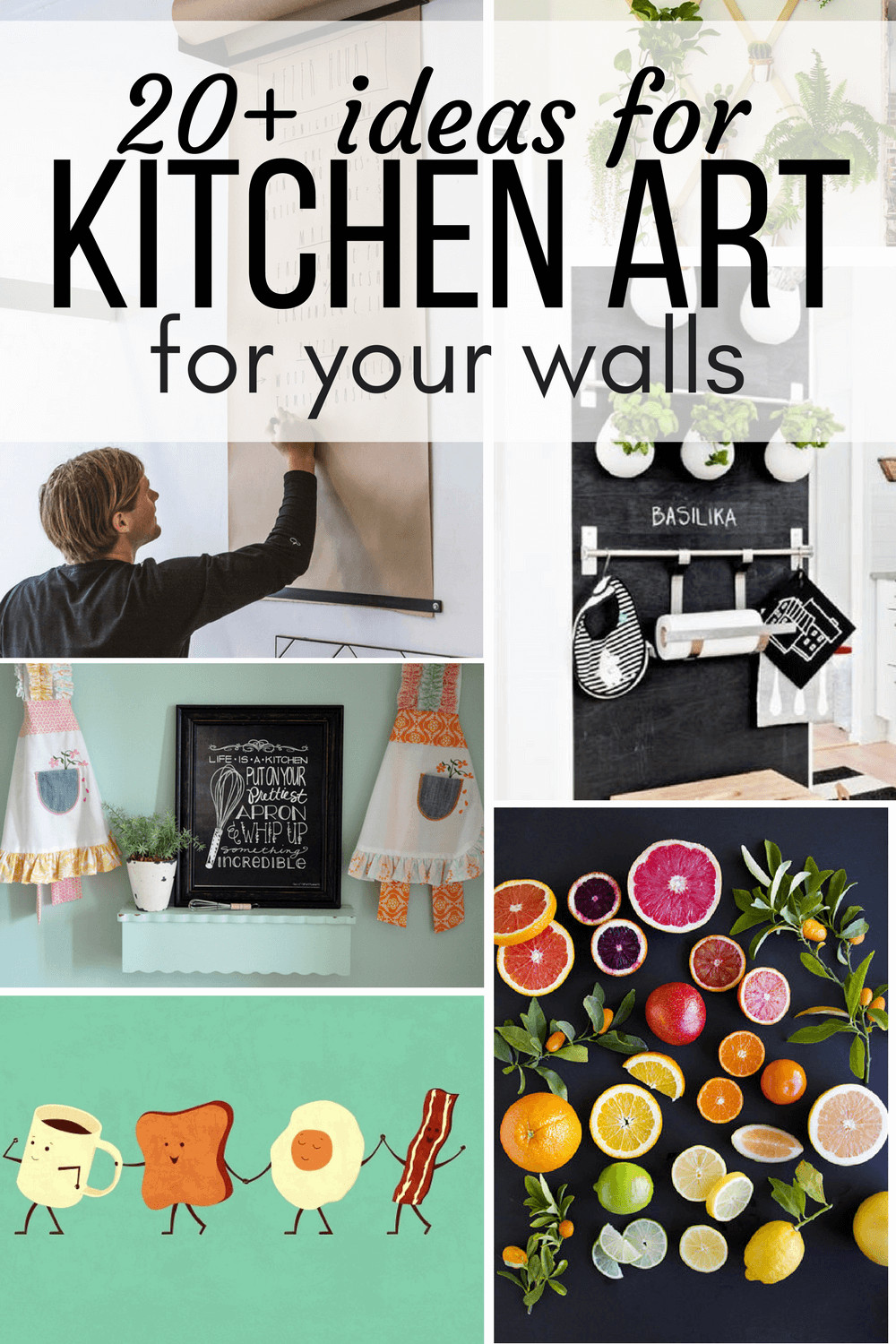 Pictures For The Kitchen Walls
 20 Gorgeous Kitchen Art Ideas You ll Love Love
