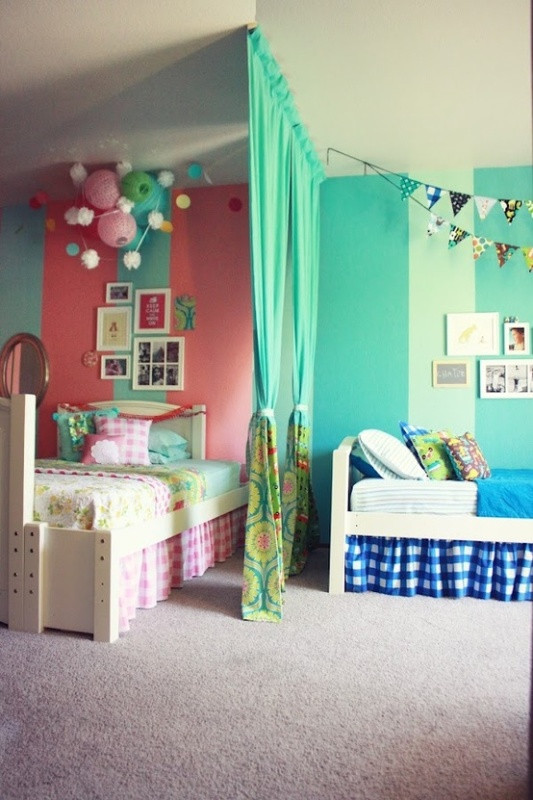 Pink And Blue Kids Room
 12 Blue And Pink d Kids’ Rooms